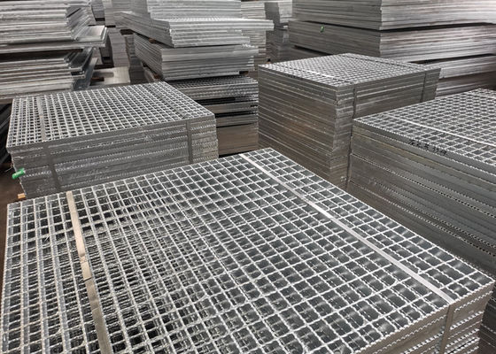 비 미끄럼 과중한 업무 직류 전기로 자극된 보도 회절격자 플랫폼 75x10mm